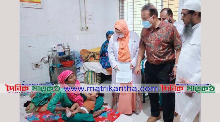 হামের উপসর্গ নিয়ে রাজবাড়ীতে ২৪ ঘন্টায় আরো ৬শিশু হাসপাতালে ভর্তি